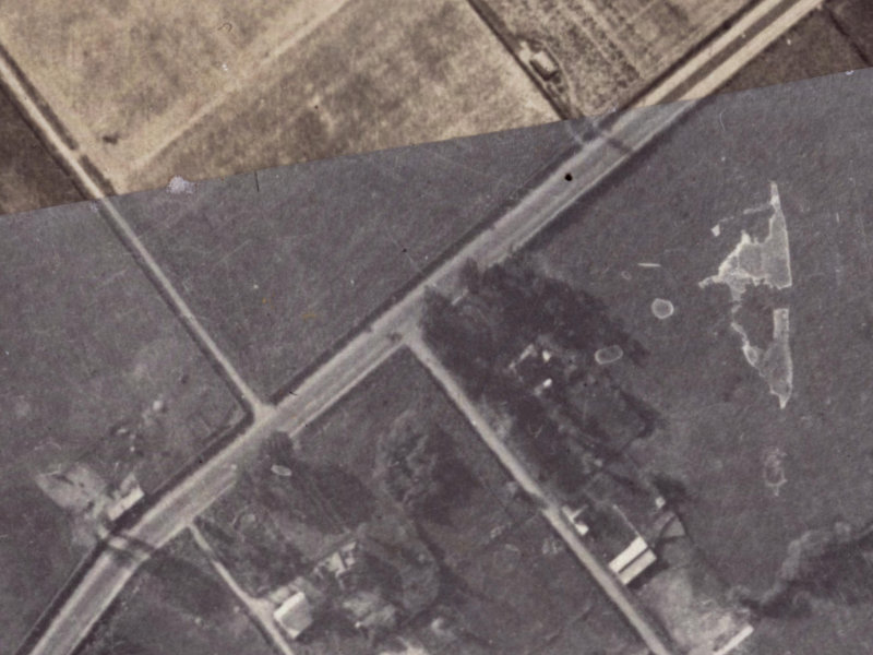 181 Halswell Road from the air, 1925-1929