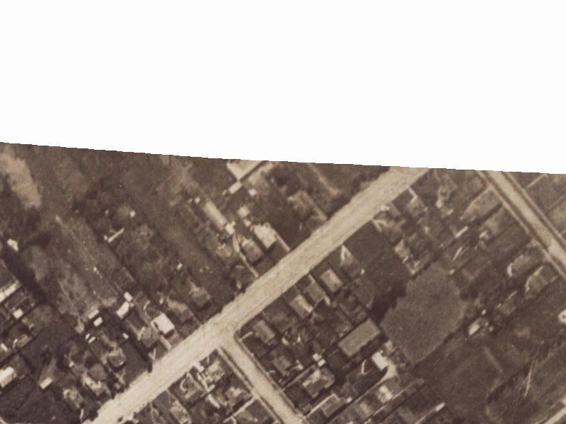 41 Somerfield Street from the air, 1925-1929