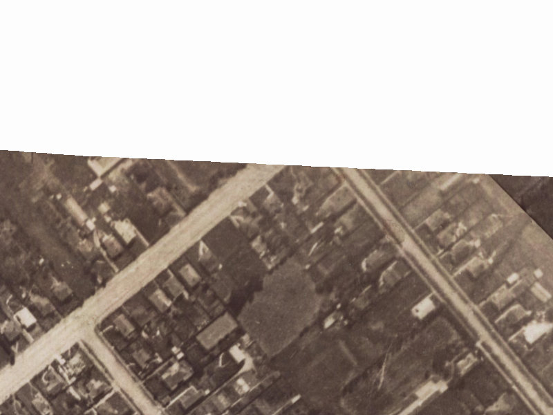 46 Somerfield Street from the air, 1925-1929