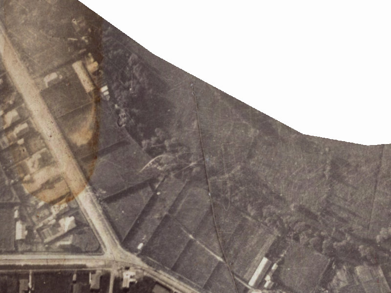 Armstrong Avenue from the air, 1925-1929