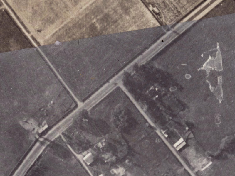 337 Hendersons Road from the air, 1925-1929