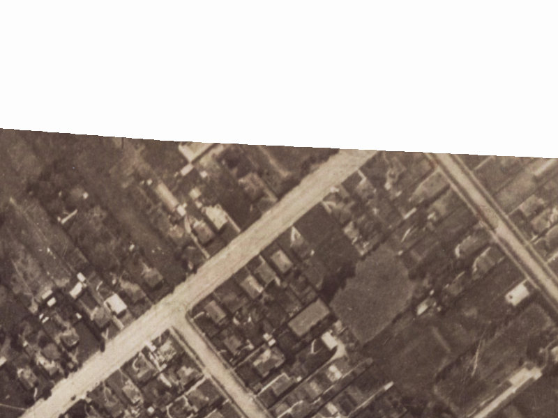 38 Somerfield Street from the air, 1925-1929