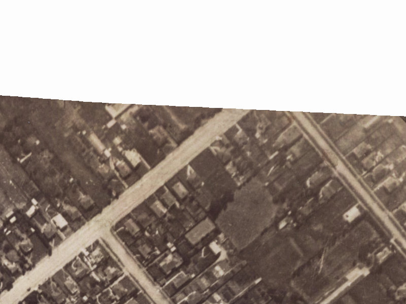 42 Somerfield Street from the air, 1925-1929
