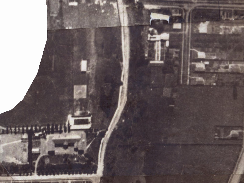 125 Eastern Terrace from the air, 1925-1929