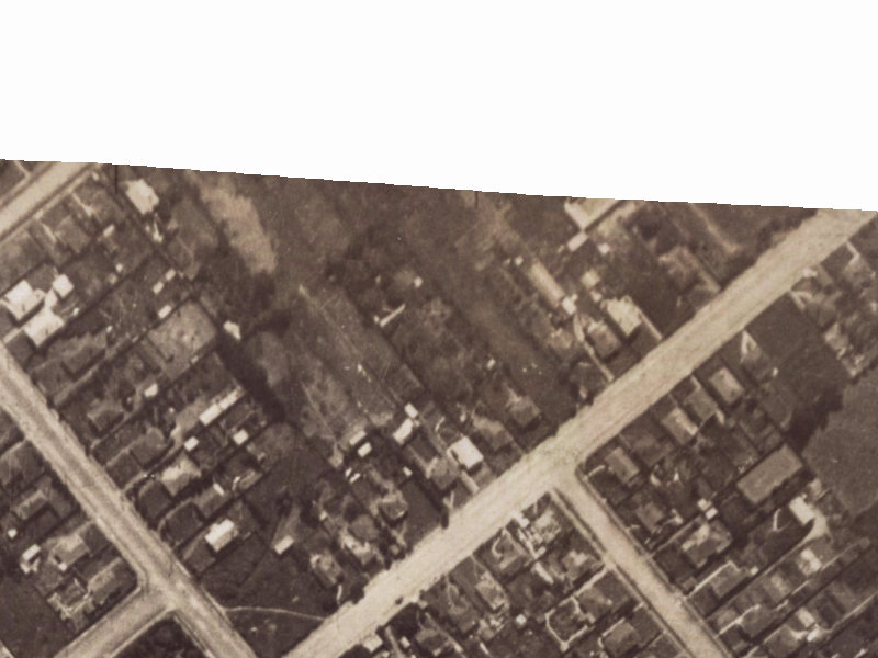 25A Somerfield Street from the air, 1925-1929