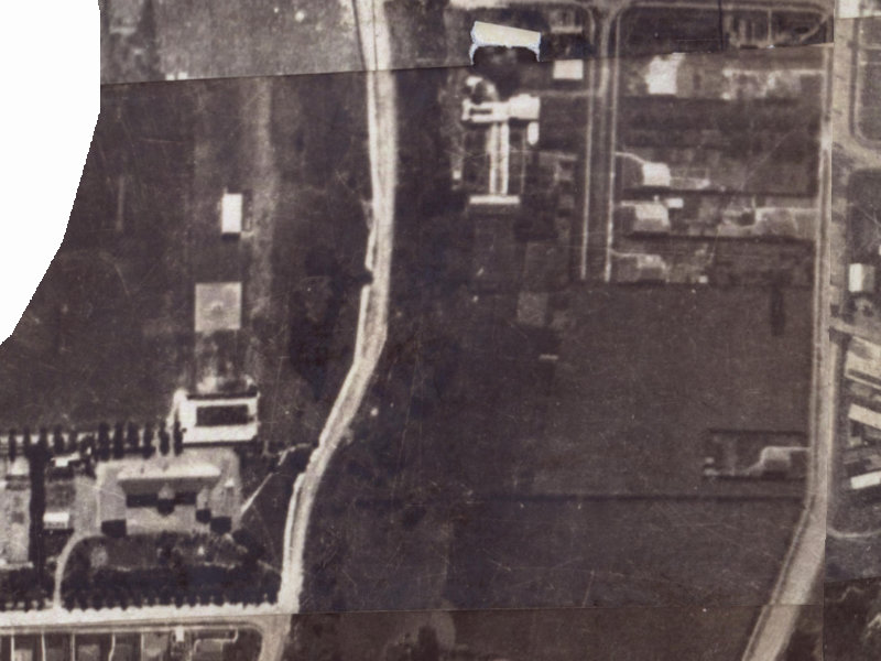 62 Palatine Terrace from the air, 1925-1929