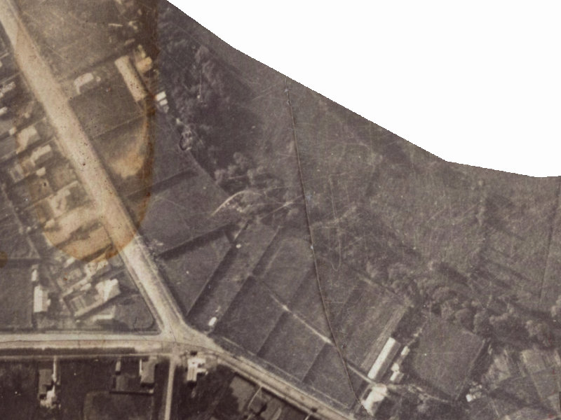 342 Riverlaw Terrace from the air, 1925-1929