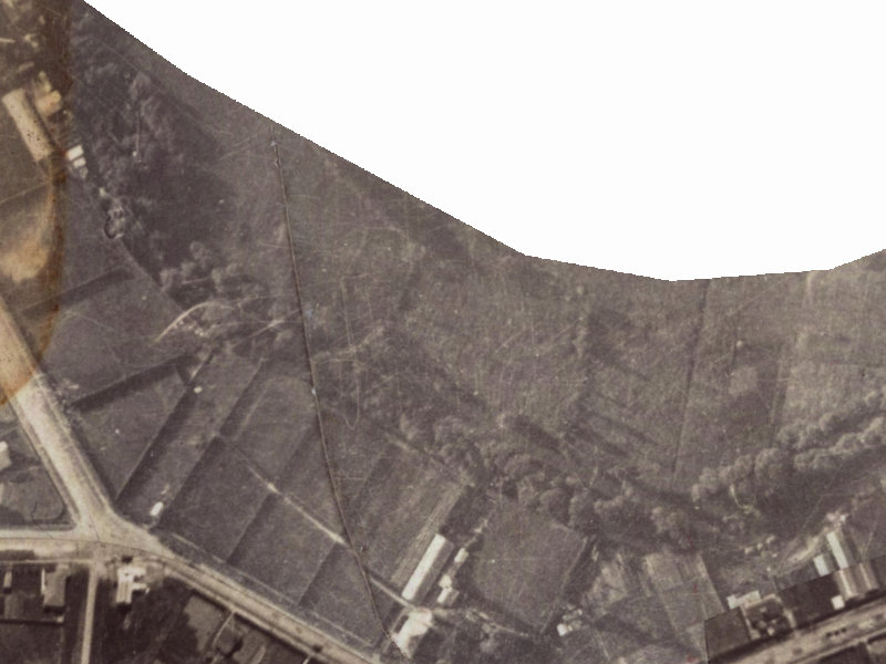 358-360 Riverlaw Terrace from the air, 1925-1929