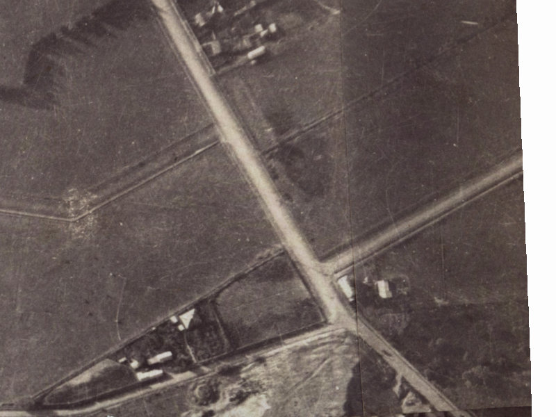 306-308 Opawa Road from the air, 1925-1929