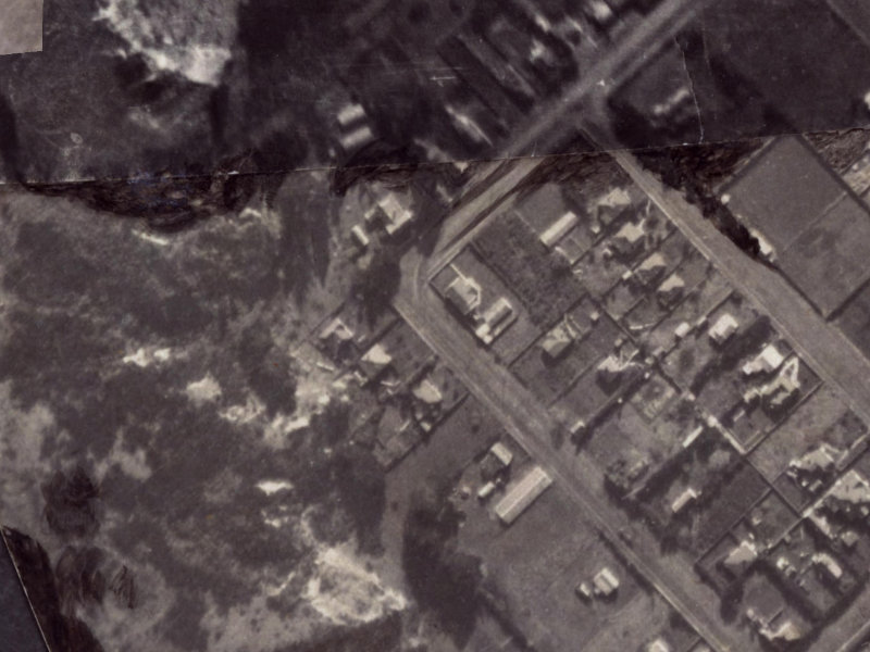 28 Taupata Street from the air, 1925-1929