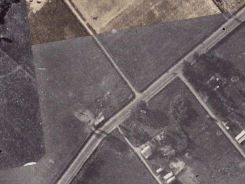 1 Templetons Road from the air, 1925-1929