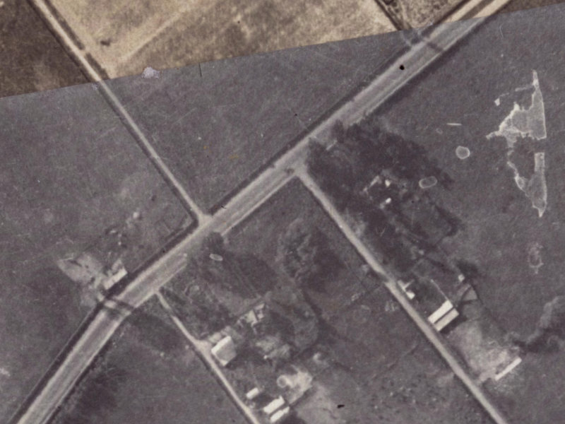 337 Hendersons Road from the air, 1925-1929
