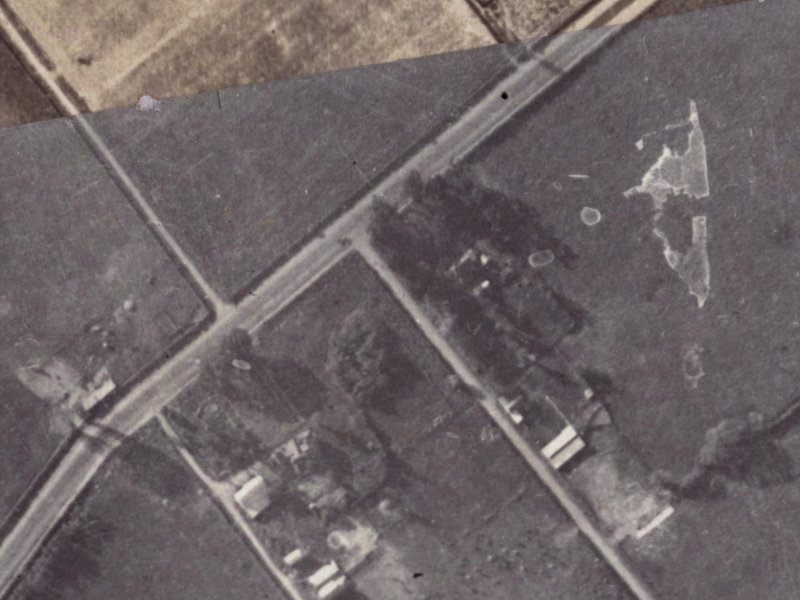 335 Hendersons Road from the air, 1925-1929
