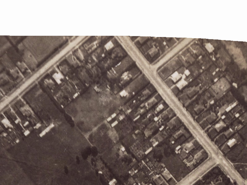 125 Stanbury Avenue from the air, 1925-1929