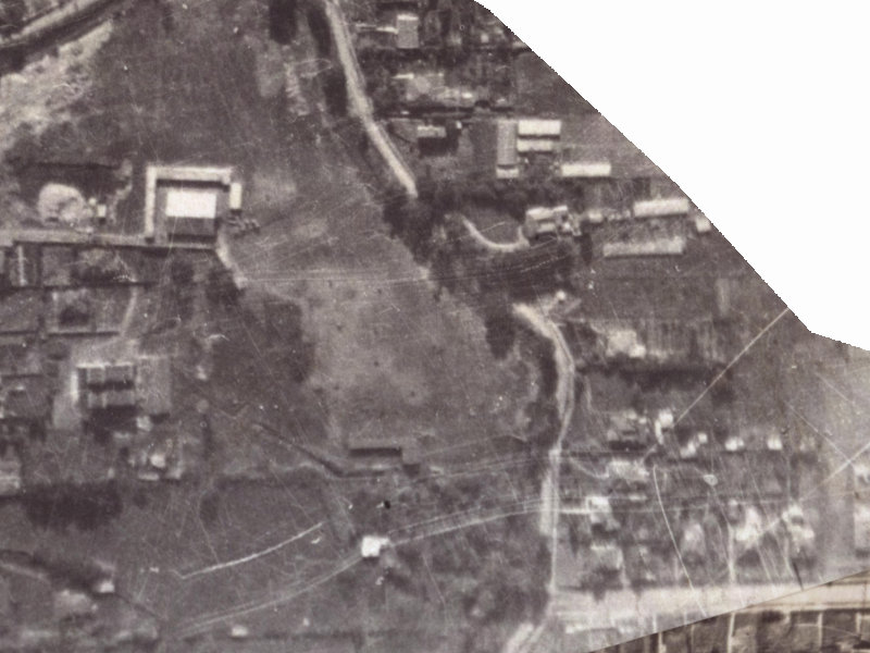 88–92 Hunter Terrace from the air, 1925-1929