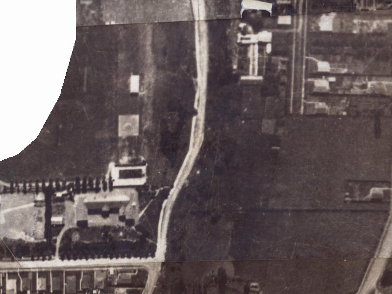 60 Palatine Terrace from the air, 1925-1929