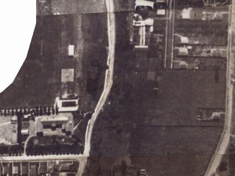 60 Palatine Terrace from the air, 1925-1929