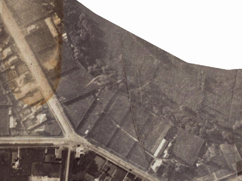 340–346 Riverlaw Terrace from the air, 1925-1929