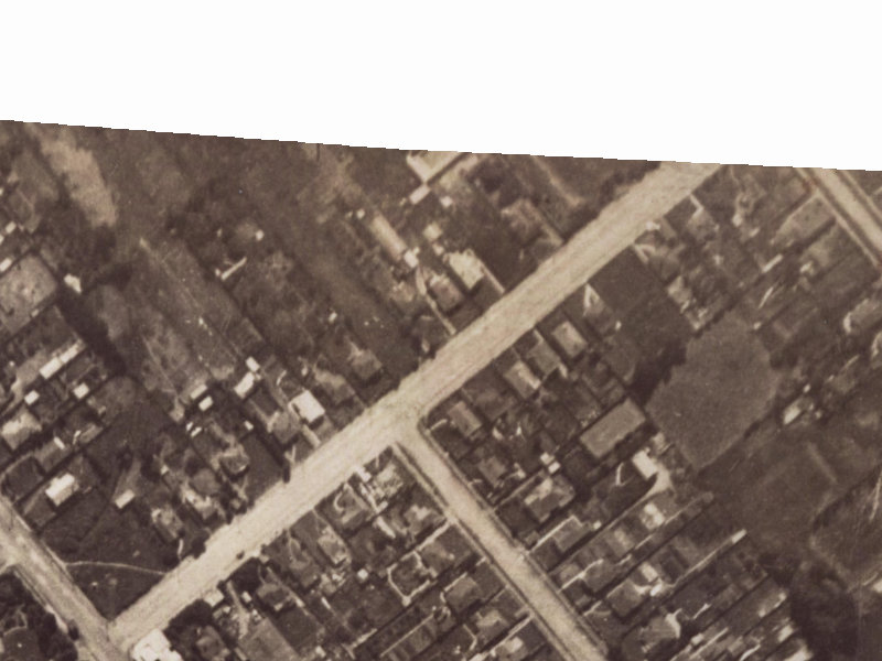 31 Somerfield Street from the air, 1925-1929