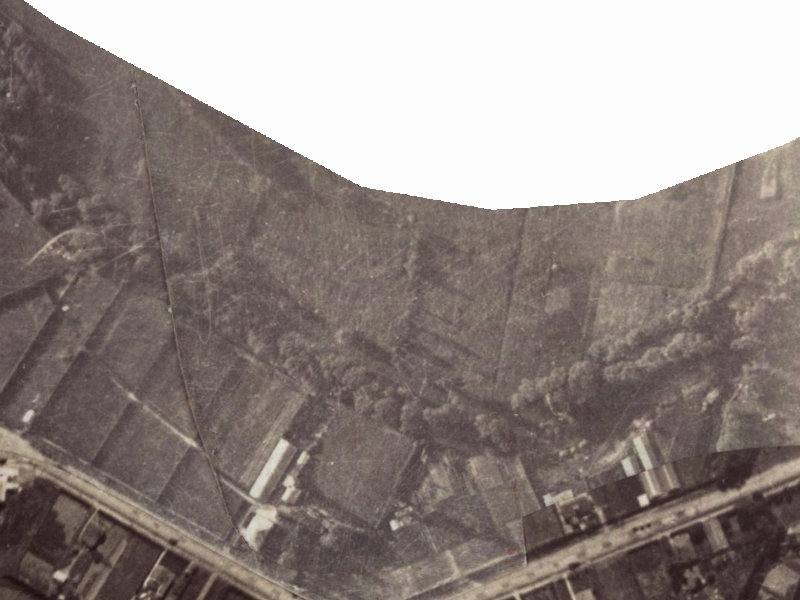 357 Riverlaw Terrace from the air, 1925-1929