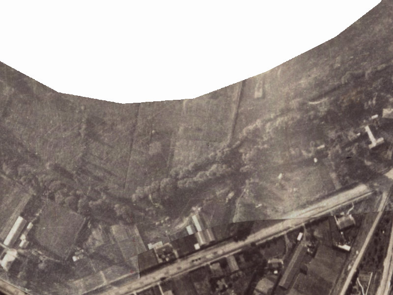 390 Riverlaw Terrace from the air, 1925-1929
