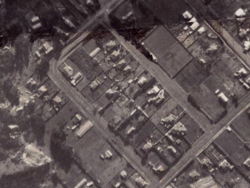 31A Taupata Street from the air, 1925-1929