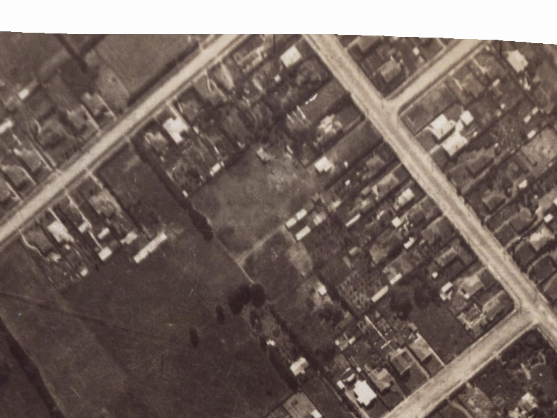 123 Stanbury Avenue from the air, 1925-1929