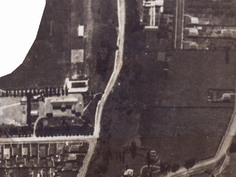 54 Palatine Terrace from the air, 1925-1929