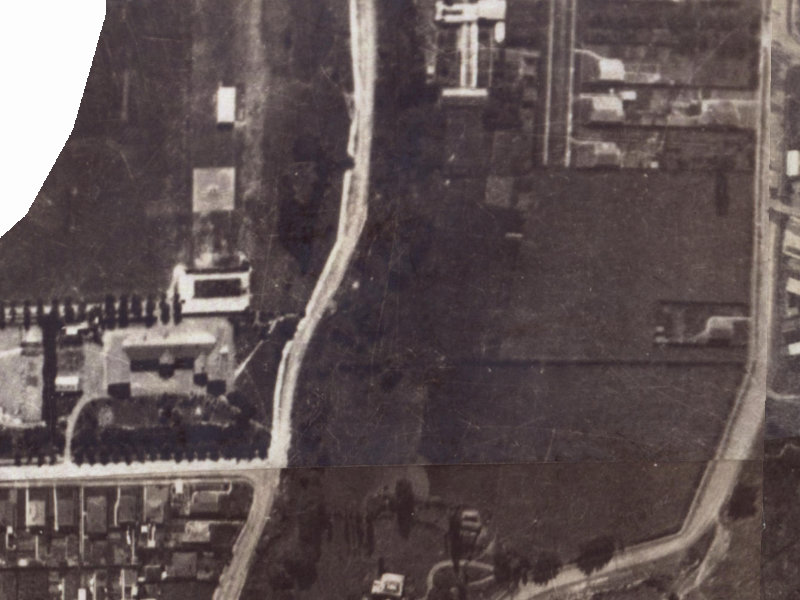 56 Palatine Terrace from the air, 1925-1929