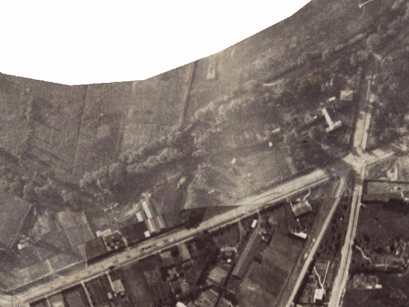390 Riverlaw Terrace from the air, 1925-1929