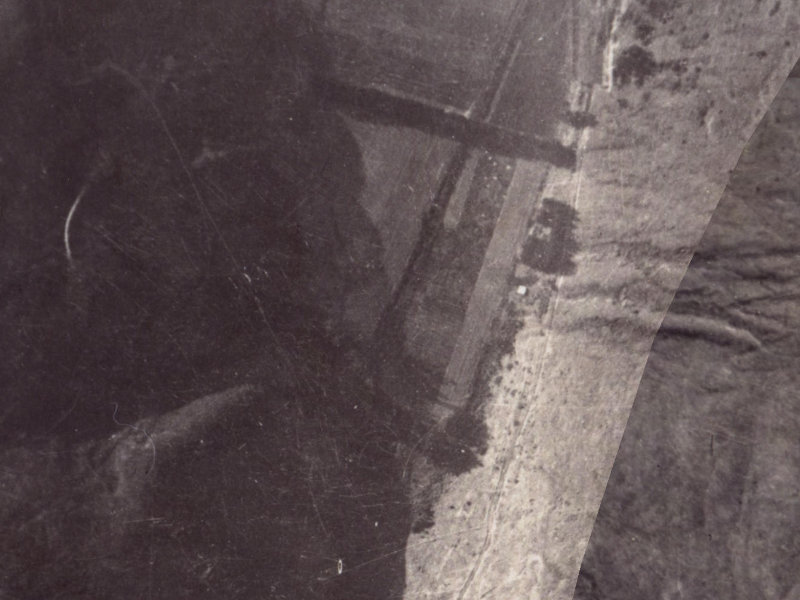 29 Basil Place from the air, 1925-1929