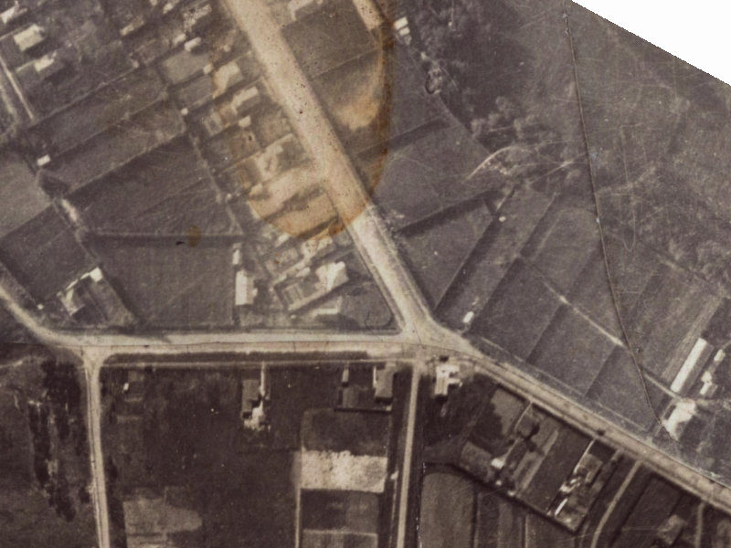 9 Wilsons Rd South Bus Stop from the air, 1925-1929