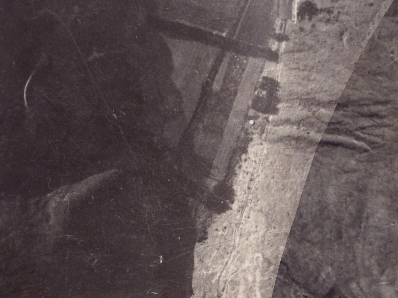33A Basil Place from the air, 1925-1929