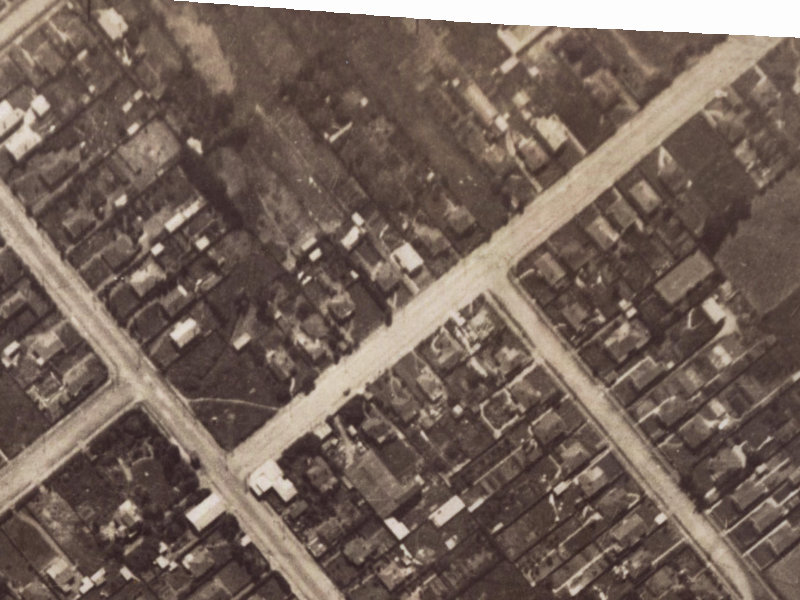 19 Somerfield Street from the air, 1925-1929