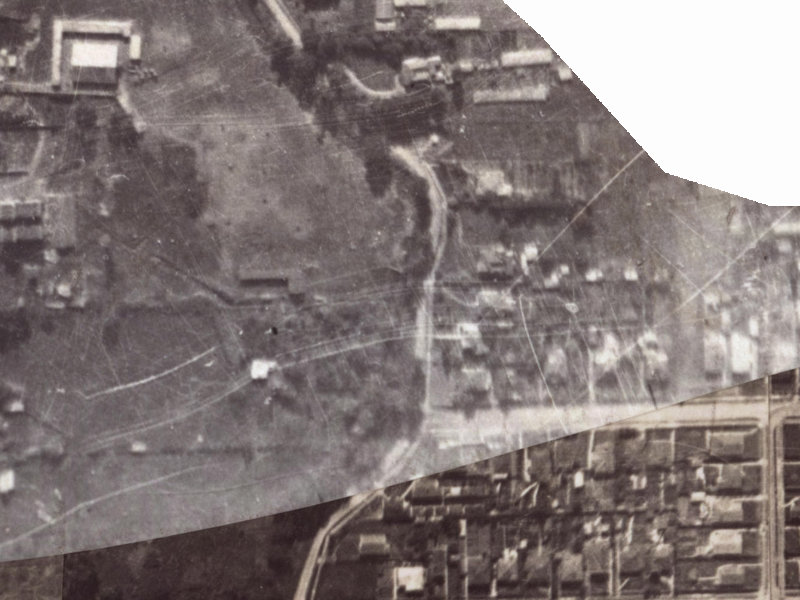 81–93 Waimea Terrace from the air, 1925-1929