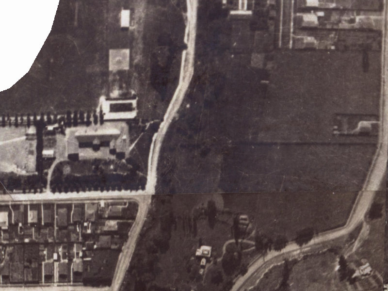 50A Palatine Terrace from the air, 1925-1929