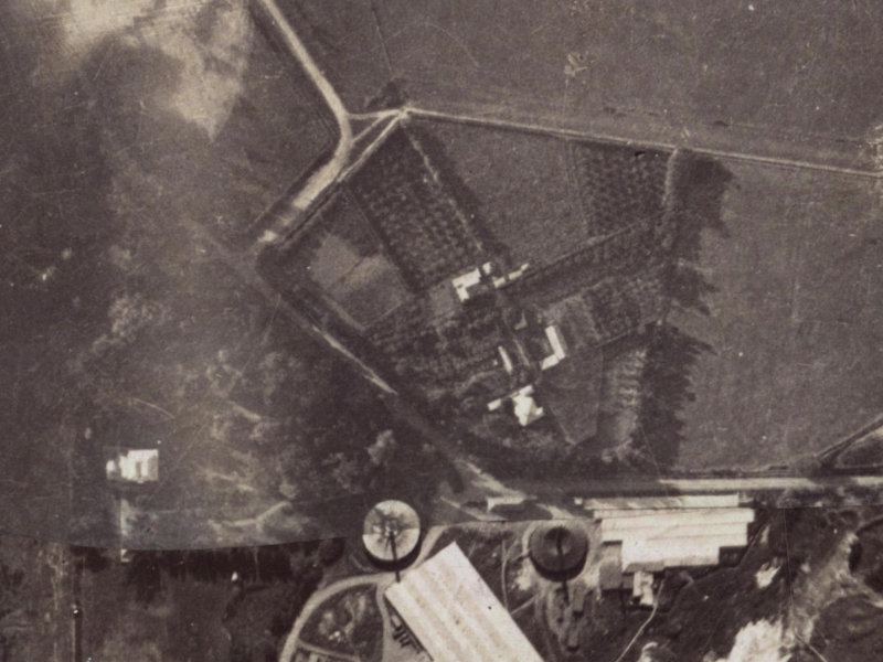 Lucienne Place from the air, 1925-1929
