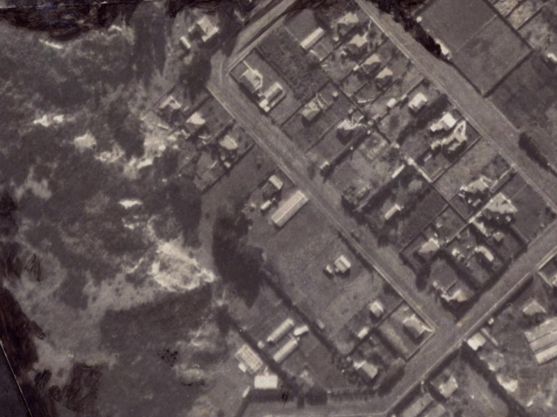 38 Taupata Street from the air, 1925-1929