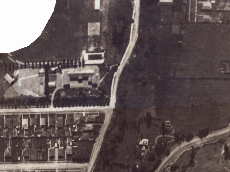 Palatine Terrace from the air, 1925-1929