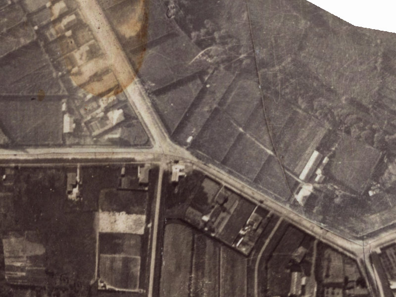 2 Armstrong Avenue from the air, 1925-1929