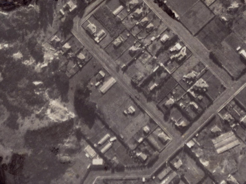 40 Taupata Street from the air, 1925-1929