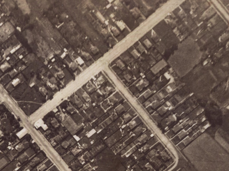 14 Tainui Street from the air, 1925-1929