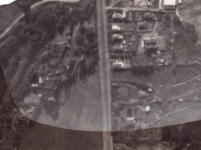51 Colombo Street from the air, 1925-1929