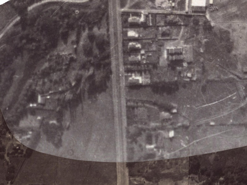 52E Colombo Street from the air, 1925-1929