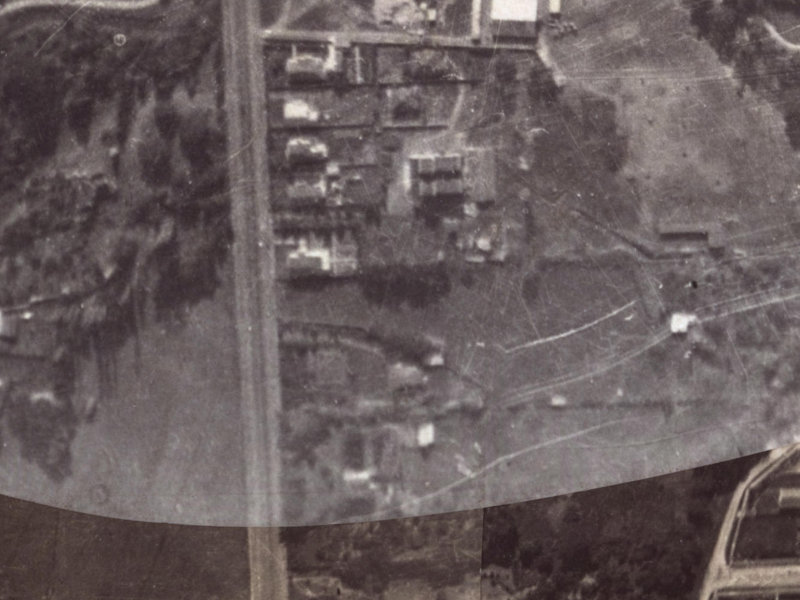52A Colombo Street from the air, 1925-1929