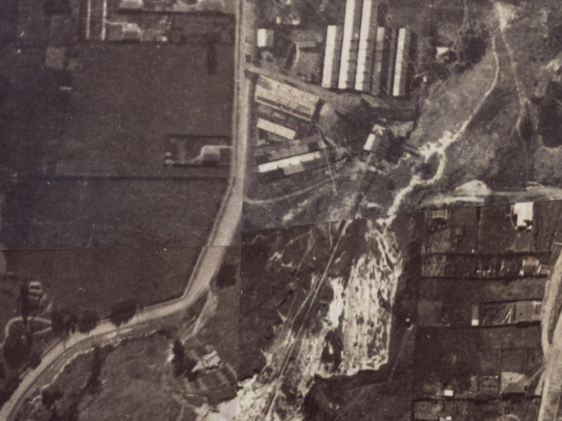 Parklands Drive from the air, 1925-1929