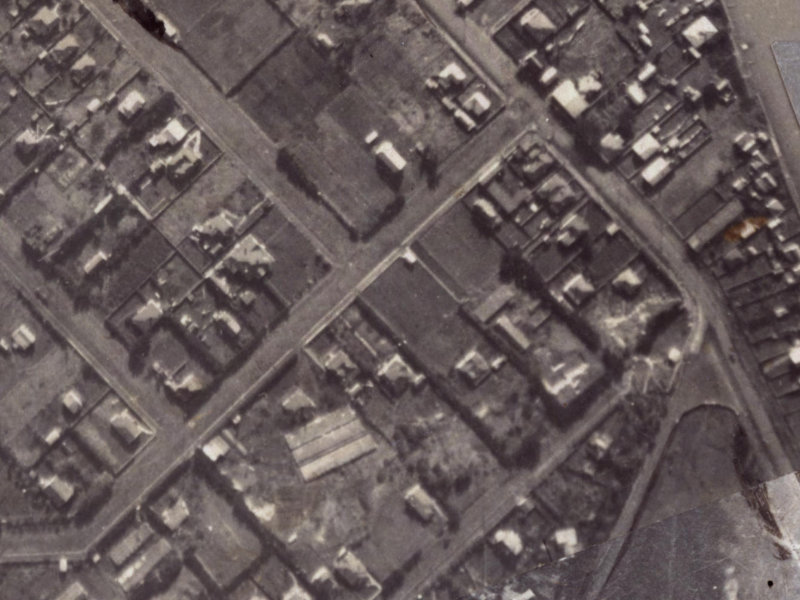 9 Augusta Street from the air, 1925-1929