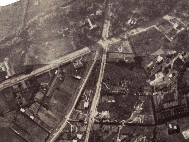 1-5 Vernon Terrace from the air, 1925-1929