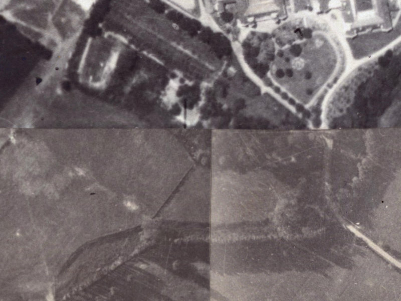 Aidanfield Drive from the air, 1925-1929