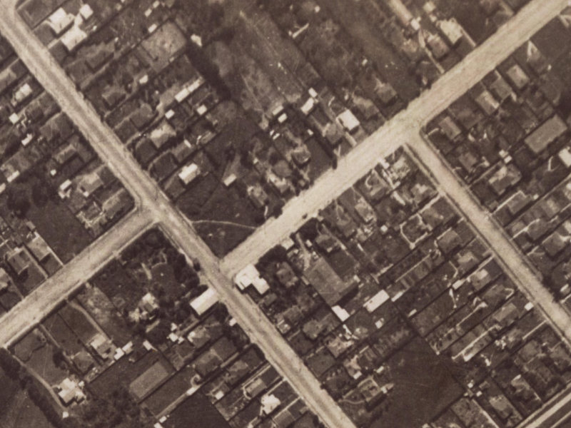 7A Somerfield Street from the air, 1925-1929